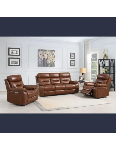 Peabody 3 Seater Electric Recliner Sofa | Murphy Furniture