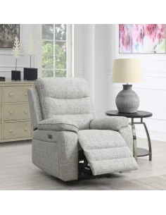 Belford Power Recliner Armchair - Stone | Murphy Furniture
