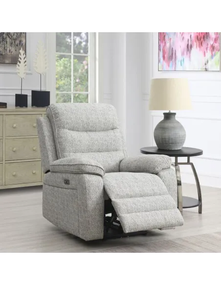 Belford Power Recliner Armchair - Stone | Murphy Furniture