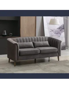 Dante 3 Seater Sofa - Graphite | Murphy Furniture