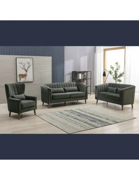 Dante 3 Seater Sofa - Graphite | Murphy Furniture