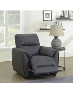 Ronan Power Recliner Armchair - Dark Grey | Murphy Furniture