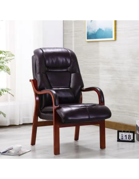 Vera Orthopedic Chair -  Burgundy | Murphy Furniture
