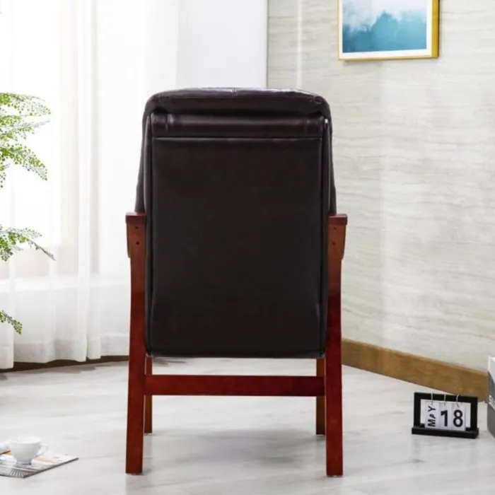 Vera Orthopedic Chair -  Burgundy | Murphy Furniture