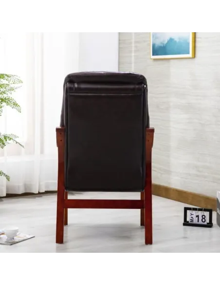 Vera Orthopedic Chair -  Burgundy | Murphy Furniture