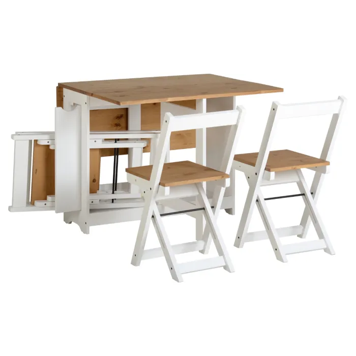 Santos Butterfly Dining Set (x4 Chairs) | Murphy Furniture