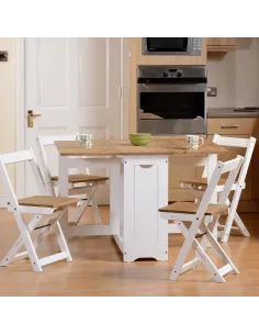 Santos Butterfly Dining Set (x4 Chairs) | Murphy Furniture