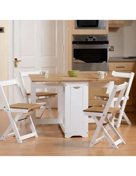 Santos Butterfly Dining Set (x4 Chairs) | Murphy Furniture