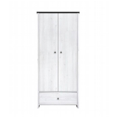 Hampshire 2 Door 1 Drawer Wardrobe - Lar | Murphy Furniture