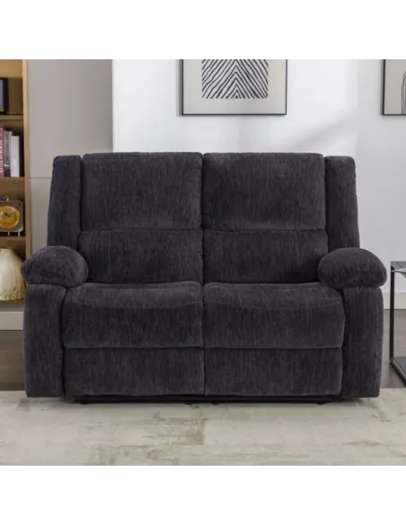 Ellington 2 Seater Recliner Sofa - Charc | Murphy Furniture