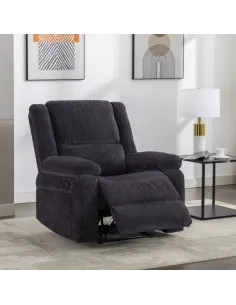 Ellington Recliner Armchair - Charcoal | Murphy Furniture