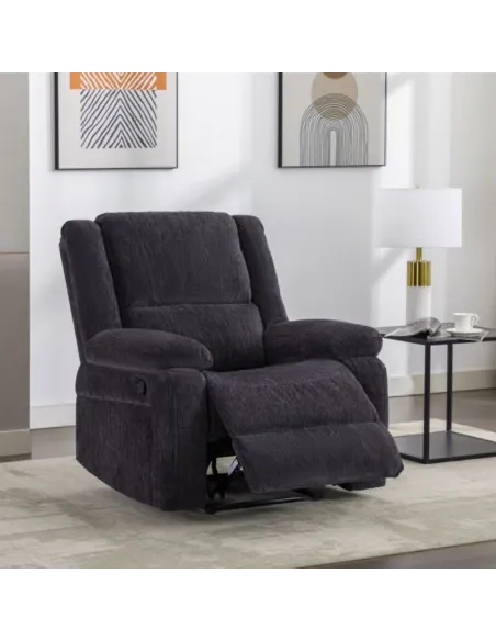 Ellington Recliner Armchair - Charcoal | Murphy Furniture