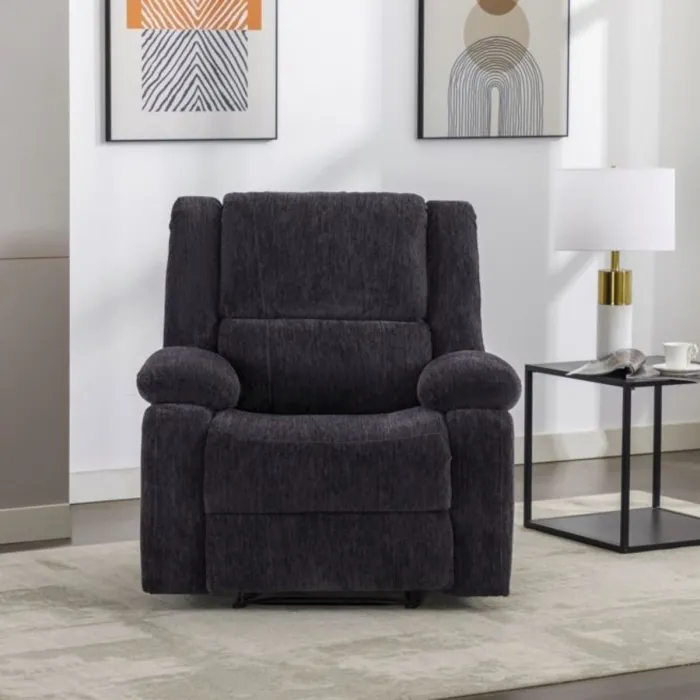 Ellington Recliner Armchair - Charcoal | Murphy Furniture