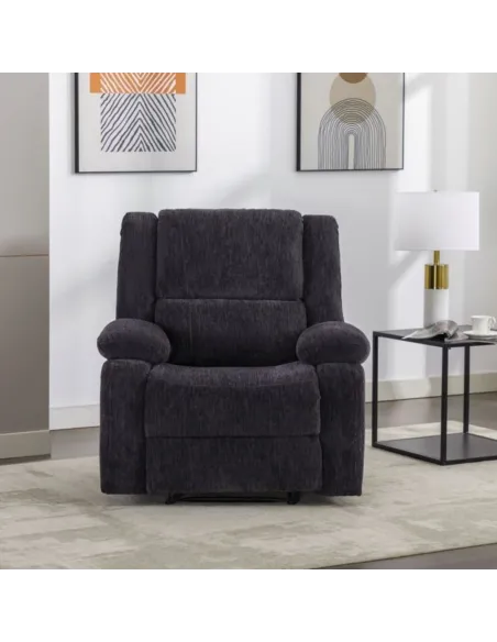 Ellington Recliner Armchair - Charcoal | Murphy Furniture