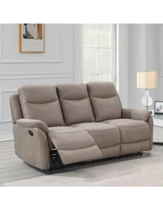 Reeves 3 Seater Manual Recliner Sofa - S | Murphy Furniture