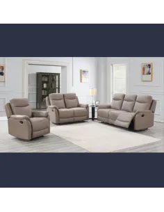 Reeves 3 Seater Manual Recliner Sofa - S | Murphy Furniture 2
