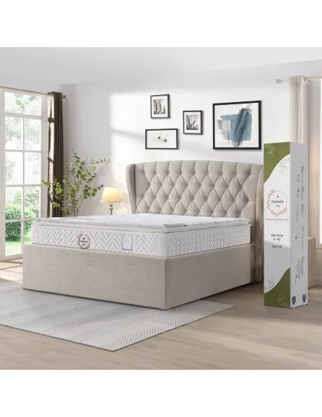 Serenity 4FT6 Aloe Vera Mattress | Murphy Furniture