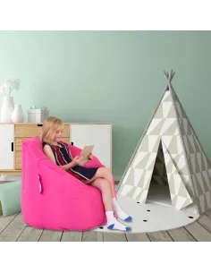Chillax Bean Chair - Pink | Murphy Furniture