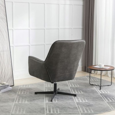 Modella Swivel Chair - Charcoal | Murphy Furniture