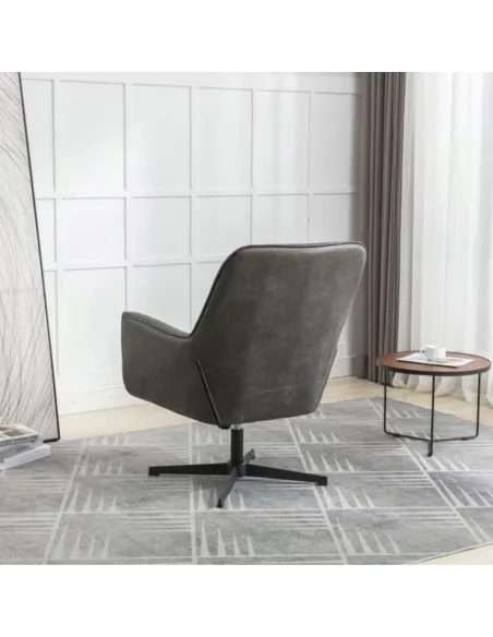 Modella Swivel Chair - Charcoal | Murphy Furniture