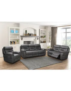 Frankie Power Recliner Armchair - Grey | Murphy Furniture 2