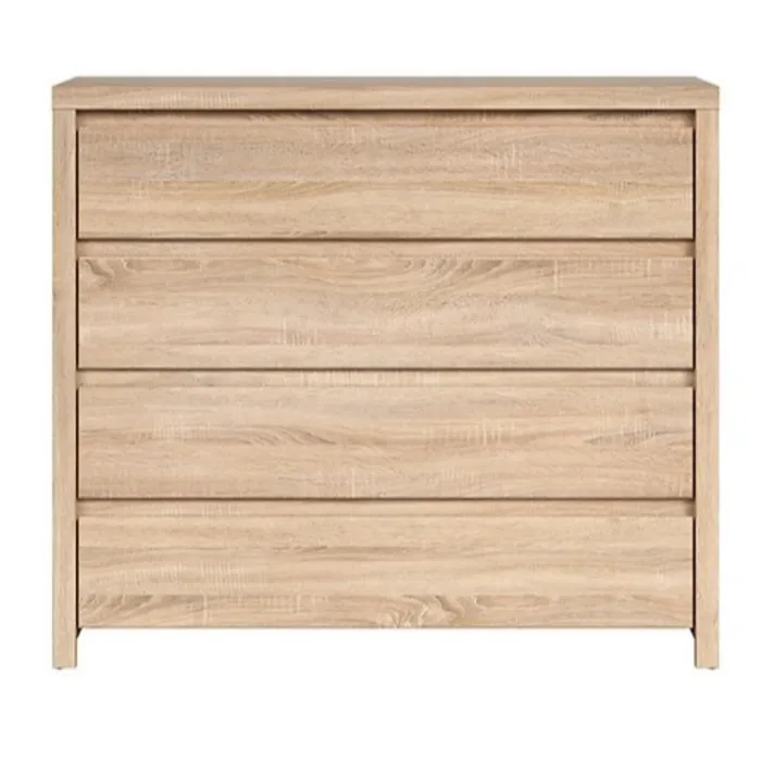 Lincoln 4 Drawer Chest - Sonoma Oak | Murphy Furniture