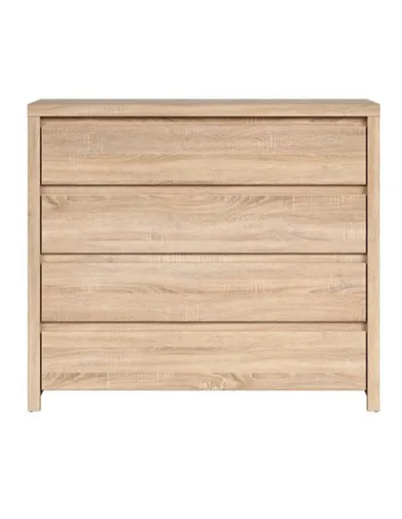 Lincoln 4 Drawer Chest - Sonoma Oak | Murphy Furniture
