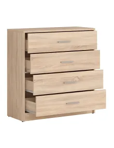 Devon 4 Drawer Chest - Sonoma Oak | Murphy Furniture 2