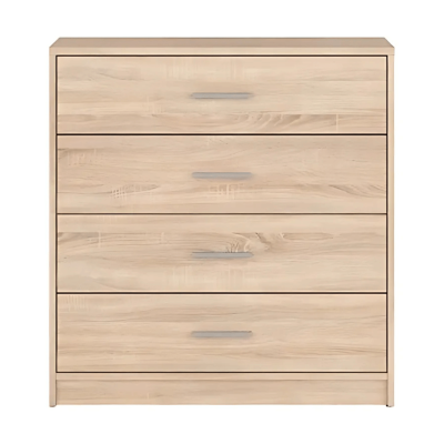 Devon 4 Drawer Chest - Sonoma Oak | Murphy Furniture