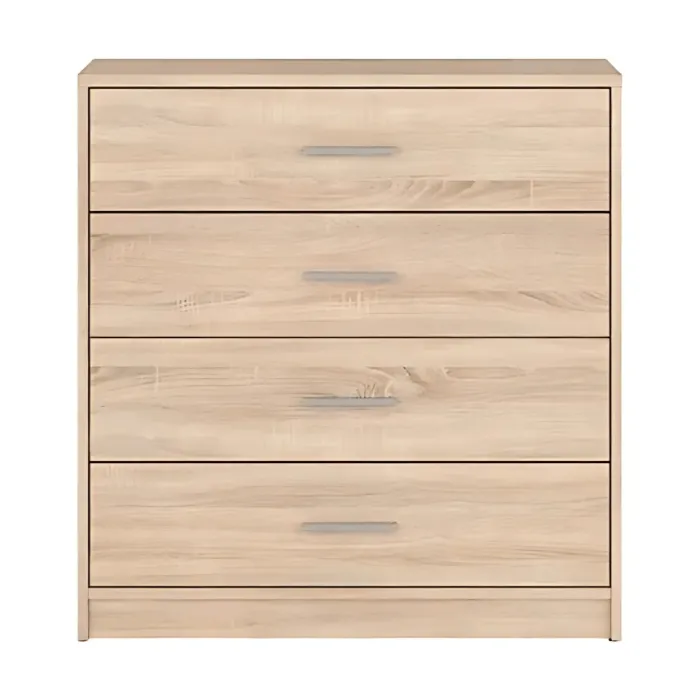 Devon 4 Drawer Chest - Sonoma Oak | Murphy Furniture