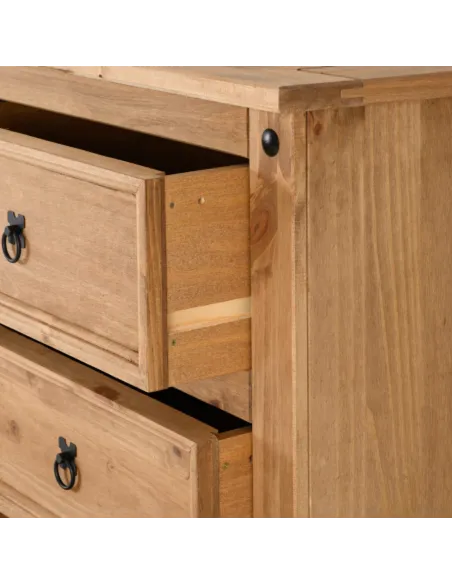 Corona 6 Drawer Chest - Distressed Waxed | Murphy Furniture