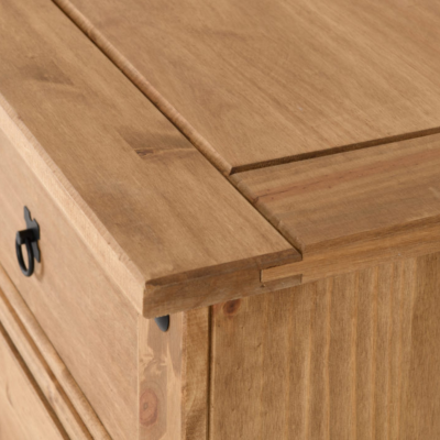 Corona 6 Drawer Chest - Distressed Waxed | Murphy Furniture