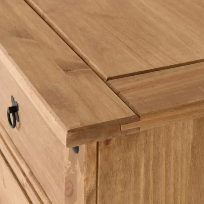 Corona 6 Drawer Chest - Distressed Waxed | Murphy Furniture