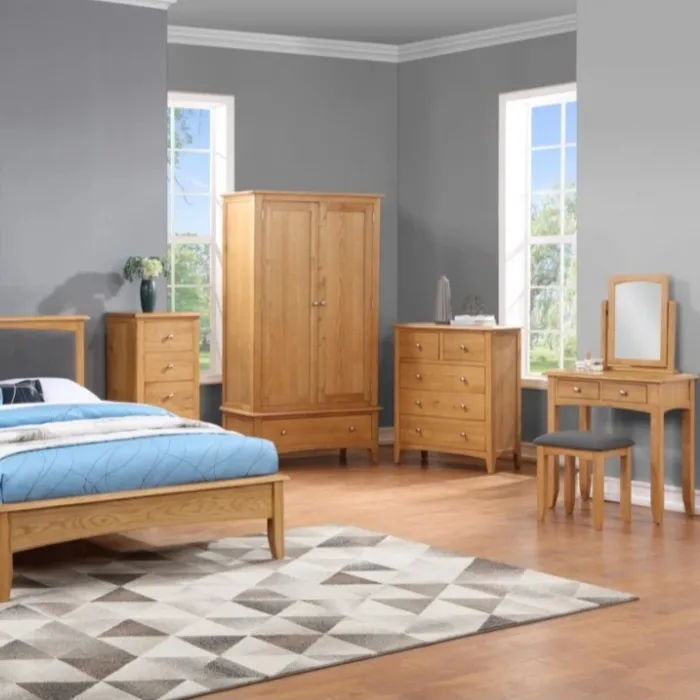 Kilkenny 6 Drawer Chest - Oak | Murphy Furniture