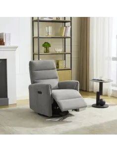 Starlene Swivel & Glide Chair - Light Gr | Murphy Furniture