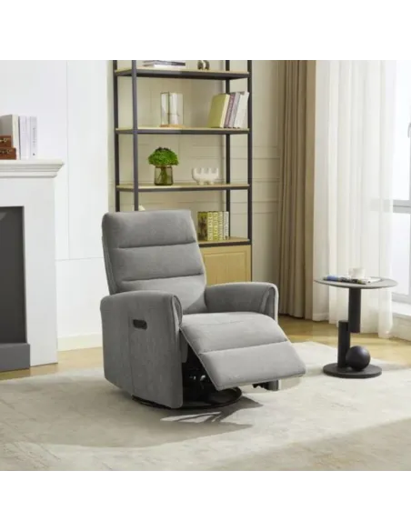 Starlene Swivel & Glide Chair - Light Gr | Murphy Furniture