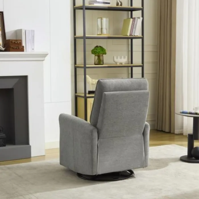 Starlene Swivel & Glide Chair - Light Gr | Murphy Furniture