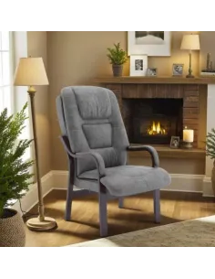 Sofia Orthopeadic Chair - Slate Grey | Murphy Furniture