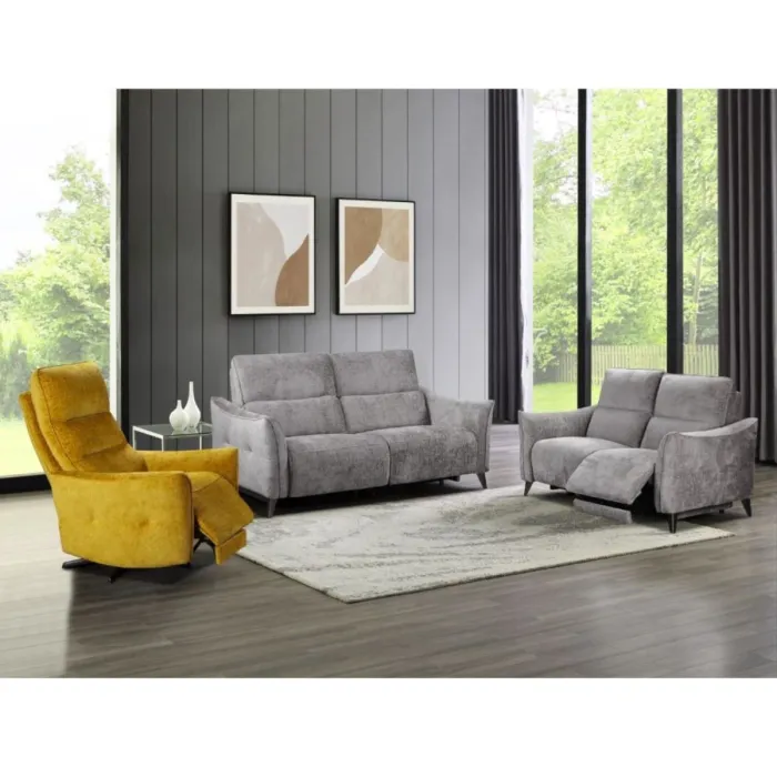 Sofia 3 Seater Sofa - Grey | Murphy Furniture