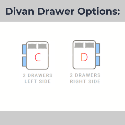 Dream World 3FT Divan Base | Murphy Furniture