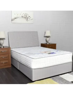 Natural Sleep 5ft Ascot Brown Divan Base | Murphy Furniture