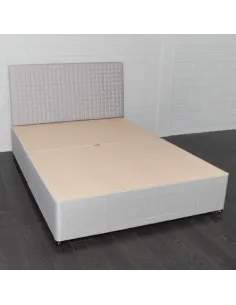 Natural Sleep 4ft6 Ascot Brown Divan Bas | Murphy Furniture 2