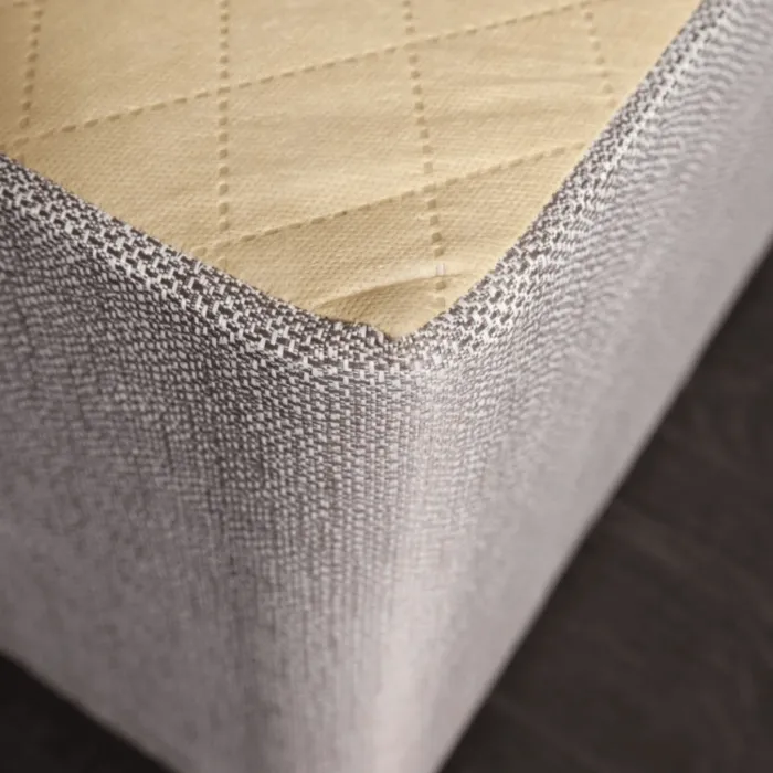Natural Sleep 4ft6 Ascot Brown Divan Bas | Murphy Furniture