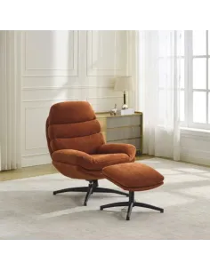 Howell Leisure Chair with Footstool - Ru | Murphy Furniture