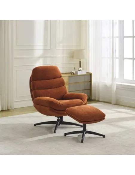 Howell Leisure Chair with Footstool - Ru | Murphy Furniture