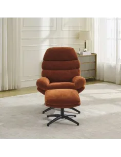 Howell Leisure Chair with Footstool - Ru | Murphy Furniture 2