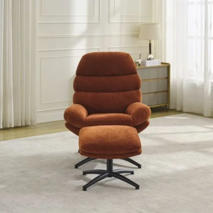 Howell Leisure Chair with Footstool - Ru | Murphy Furniture