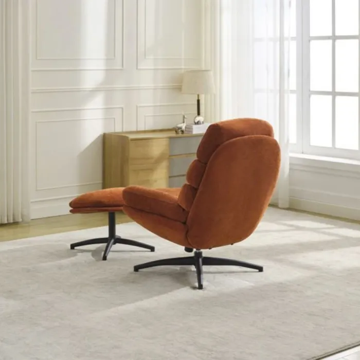 Howell Leisure Chair with Footstool - Ru | Murphy Furniture