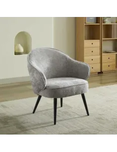 Tweedy Accent Chair - Light Grey | Murphy Furniture
