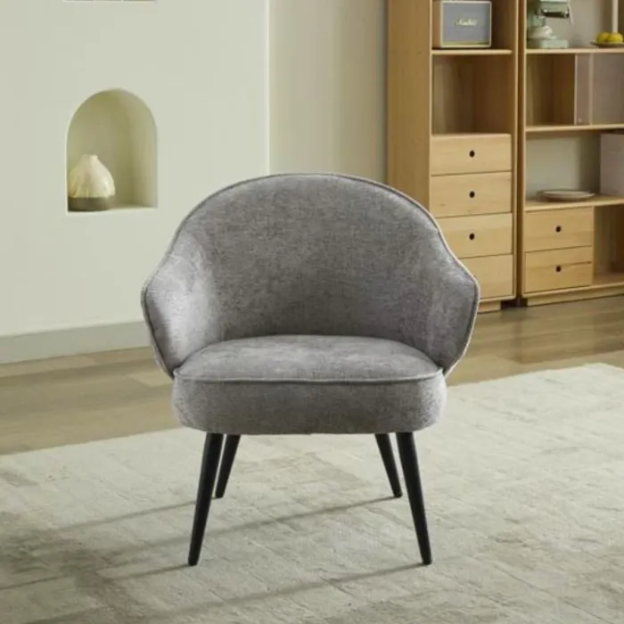 Tweedy Accent Chair - Light Grey | Murphy Furniture